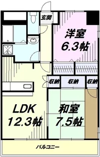 壽ビル【6階】の間取り