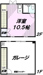 マーヴェラス立川【1階】の間取り
