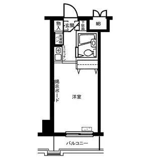 アバクス立川【2階】の間取り