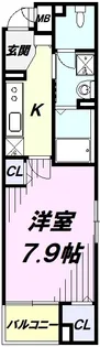 ルピナスⅢ【3階】の間取り