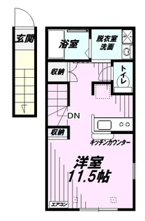 Liberdade【2階】の間取り