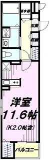 Shine Mira【4階】の間取り
