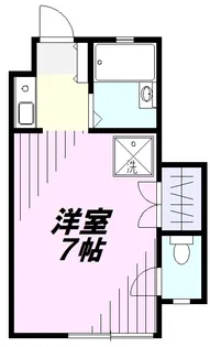 ドリームコート南平【1階】の間取り