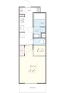 二番館【1階】の間取り