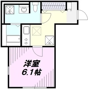 Carino7【203号室】の間取り