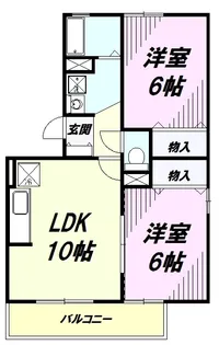 ファミール豊田【3階】の間取り