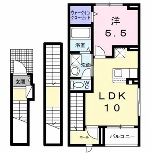 クリアネスM Ⅰ【3階】の間取り