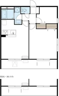 リブリ・あずま 【1階】の間取り