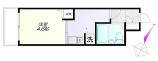 ヘリオス378立川 【2階】の間取り