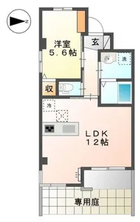 リオ アレーナ(Rio Arena)【1階】の間取り