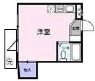リエパレス立川【1階】の間取り