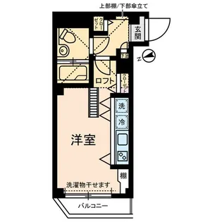 フローレンス立川【3階】の間取り