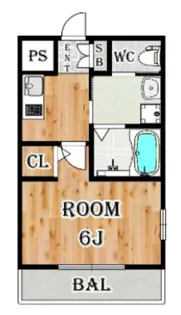 リアライズ立川 【4階】の間取り