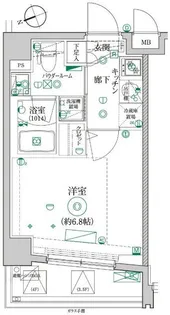 レアライズ立川AZ 【4階】の間取り