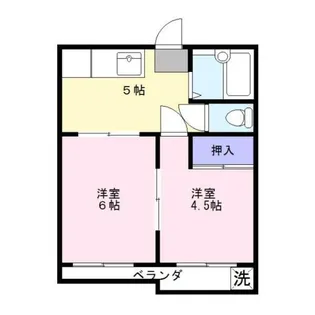 グリーンコート・パートⅠ【5階】の間取り