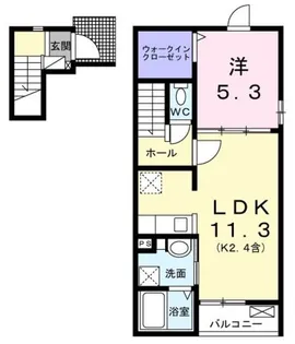 オリーブ【2階】の間取り