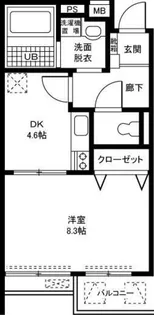 さくらガーデン旭が丘【1階】の間取り