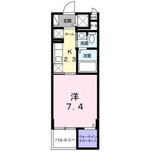 オークヴィラ【3階】の間取り