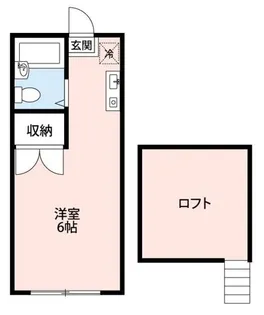 スカイフィールド 【1階】の間取り