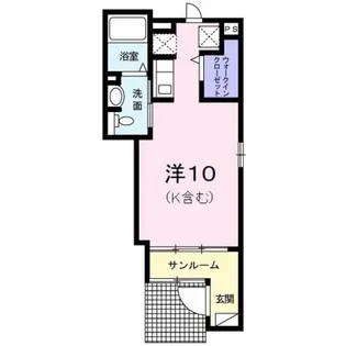 OPERA【1階】の間取り