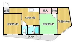 邦和ビル7【4階】の間取り