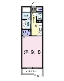 レジデンス・ファイン【3階】の間取り