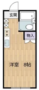 マンションソーキⅠ【2階】の間取り