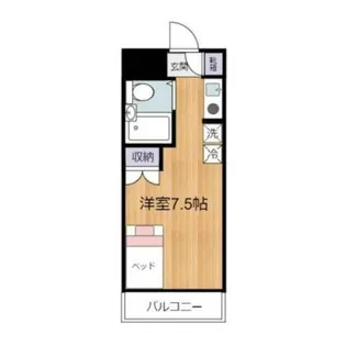 マンションソーキⅡ 【4階】の間取り