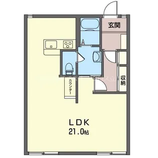 パークヒル国分寺【2階】の間取り
