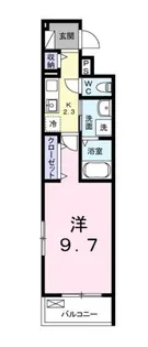 フットヒルズ M【2階】の間取り