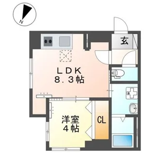 アコード・K【1階】の間取り