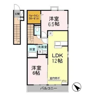 ガーデンホームズ神明【2階】の間取り