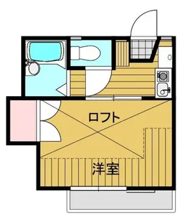 ベルエアー【2階】の間取り