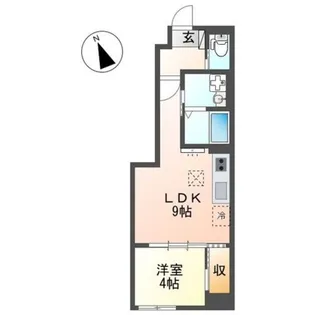 グランプラム本町(GranPlum本町)【1階】の間取り