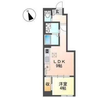 グランプラム本町(GranPlum本町)【1階】の間取り