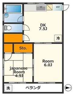 ヴィラ・パルナシウス【3階】の間取り
