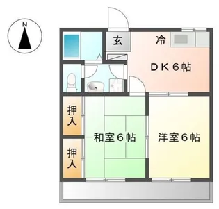 ハイムマルセン【1階】の間取り