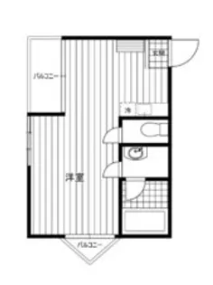 パークヒルズ美堀【401号室】の間取り