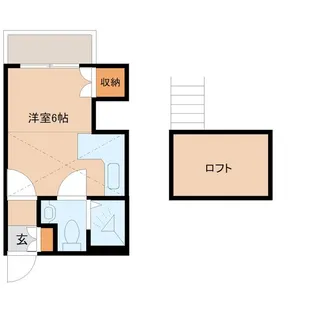 アプリコットハウス【2階】の間取り