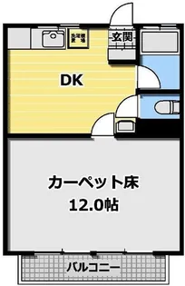 三晴マンション【01号室】の間取り