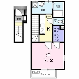 フィオーレ【2階】の間取り