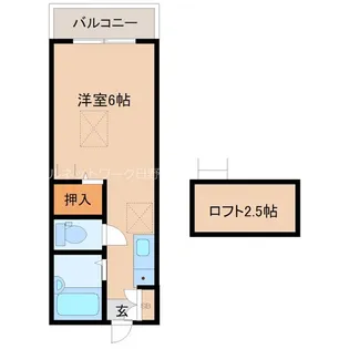 フラワープレイス【2階】の間取り