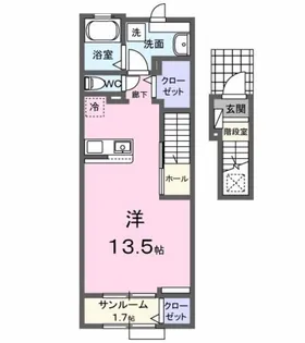 山王林ヒルズ【2階】の間取り