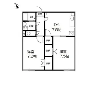 アンプルール フェール メルベェイユー【3階】の間取り