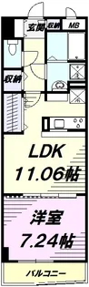 プレイン ステージ【4階】の間取り