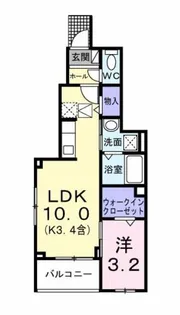 花水木【1階】の間取り