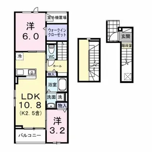 花水木【3階】の間取り