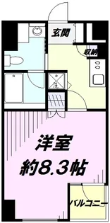 RODIA立川【1階】の間取り