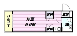 エトワール暁町【3階】の間取り
