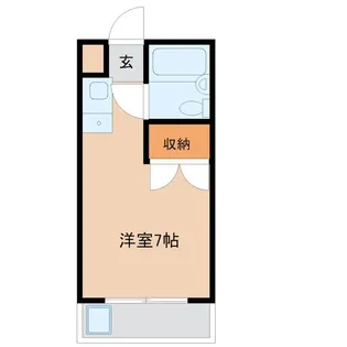 ウイステリア国立【1階】の間取り